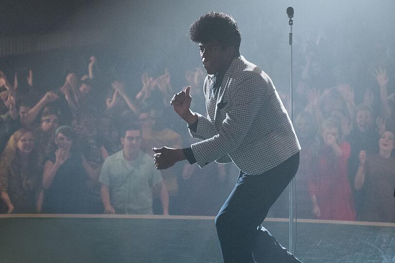 In "Get on Up" wurde die Lebensgeschichte von James Brown erz&auml;hlt. Chadwick Boseman (Bild) gelang es hervorragend, die enorme B&uuml;hnenpr&auml;senz des Godfather of Soul zu treffen.