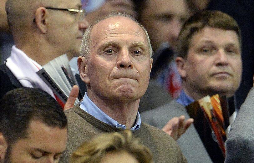 Am Freitagabend war Uli Hoeneß im Audi Dome bei den Basketballern des FC Bayern