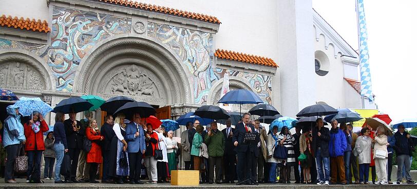 Nicht über die florierende Regenschirmindustrie, sondern über 1250 Jahre Pasing.