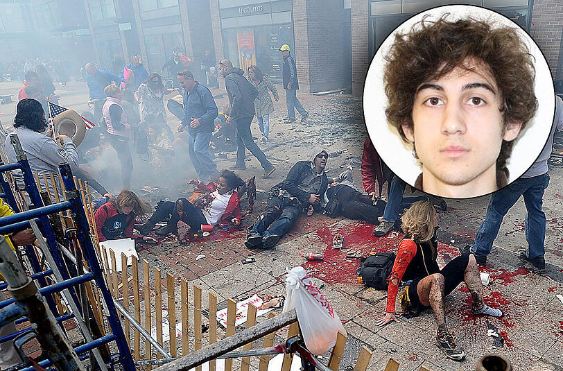 Dschochar Zarnajew erübte am 15. April 2013 einen Terror-Anschlag auf den Boston-Marathon
