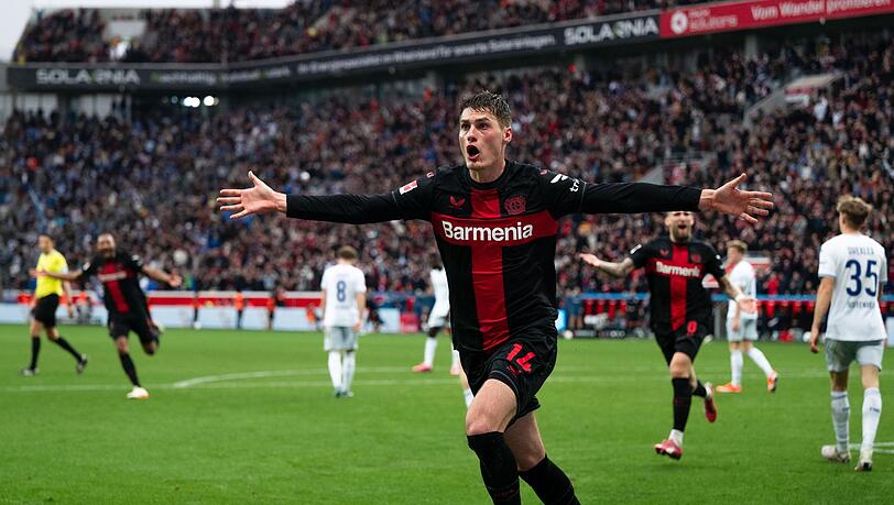 Schoss Leverkusen in der Nachspielzeit zum Sieg: Patrik Schick.