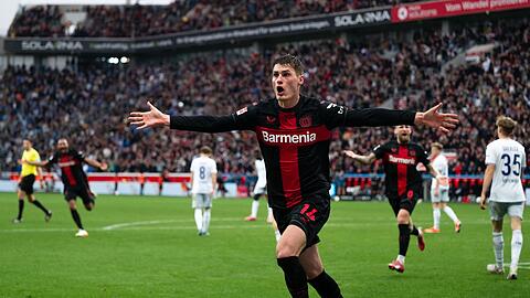 Schoss Leverkusen in der Nachspielzeit zum Sieg: Patrik Schick.