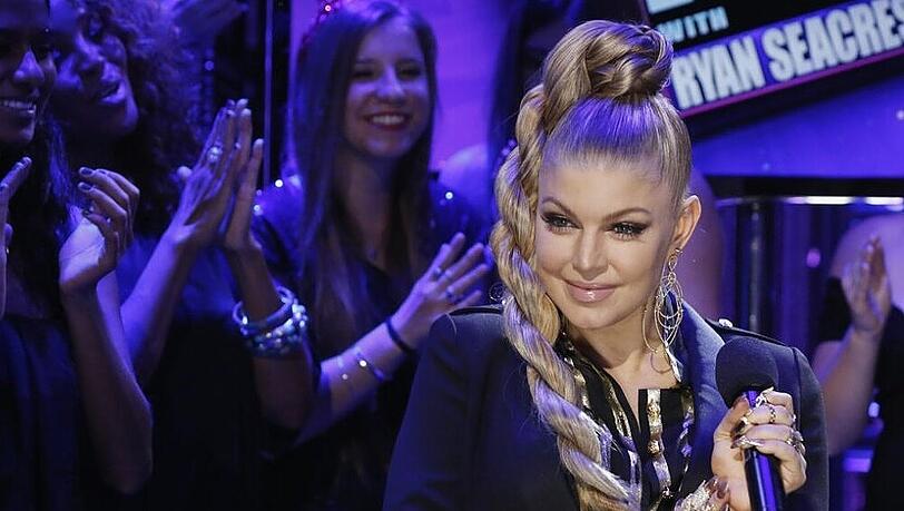 Sängerin Fergie moderierte die Neujahrs-Show in Los Angeles Sängerin Fergie moderierte die Neujahrs-Show in Los Angeles