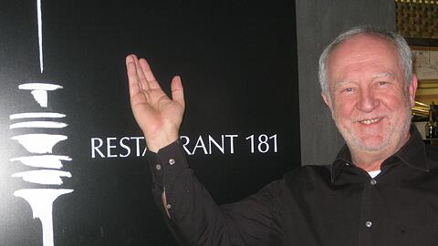 Otto Koch steigt vom Turm: Im &bdquo;Restaurant 181&ldquo; wird er 2015 nicht mehr kochen.