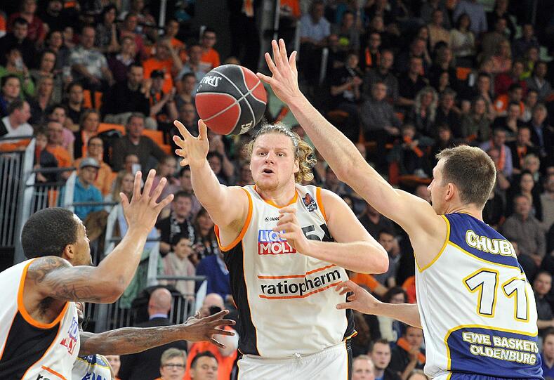 Star-Center John Bryant, hier im Trikot von Ulm.