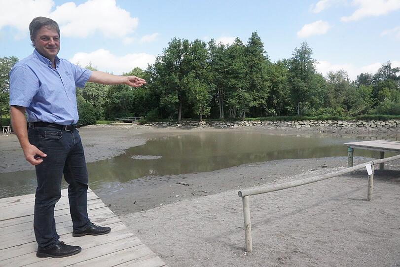 Bilder vom Badesee: Wo ist die Alligator-Schildkröte vom Oggenrieder Weiher?