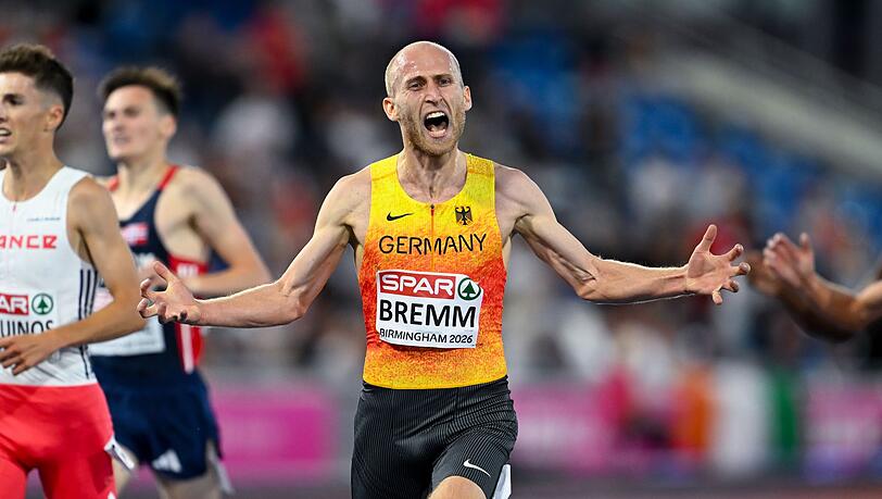Florian Bremm stürmte über 5000 Meter zu EM-Silber. Florian Bremm stürmte über 5000 Meter zu EM-Silber.