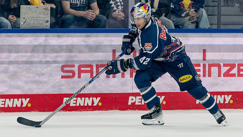 Erstes Saisontor erzielt: Yasin Ehliz beim 4:3-Erfolg des EHC in Schwenningen. Erstes Saisontor erzielt: Yasin Ehliz beim 4:3-Erfolg des EHC in Schwenningen.