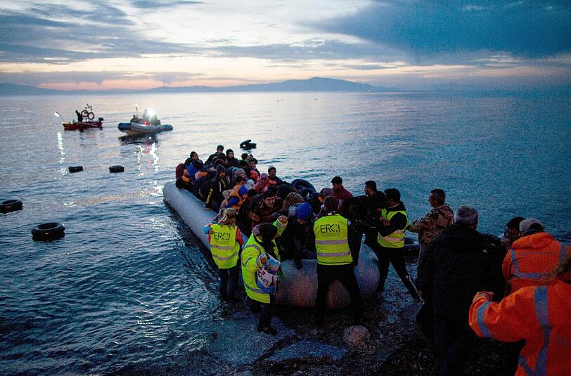 Seit Mitternacht sind die Vereinbarungen zum Flüchtlingspakt der EU mit der Türkei in Kraft, doch noch kommen Flüchtlinge auf den griechischen Inseln an. (Archivfoto)