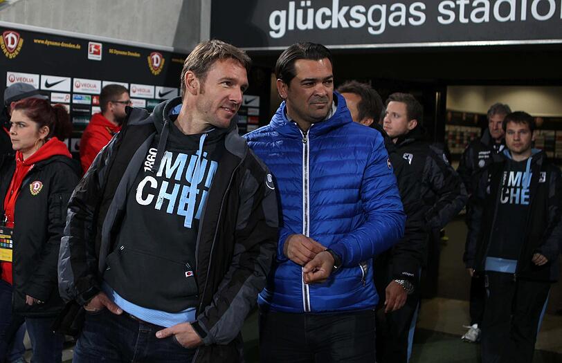 Das neue Duo: Sportdirektor Gerhard Poschner und Interimstrainer Markus von Ahlen.