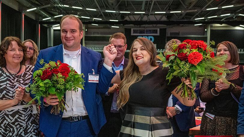 Ronja Endres und Sebastian Roloff führen fortan die Bayern-SPD.
