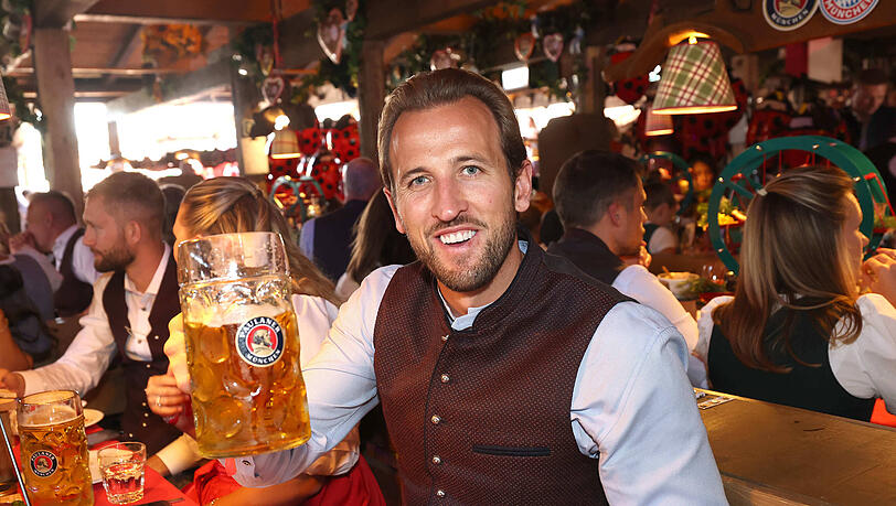 Harry Kane fühlt sich mit seiner Familie sehr wohl in München. Harry Kane fühlt sich mit seiner Familie sehr wohl in München.