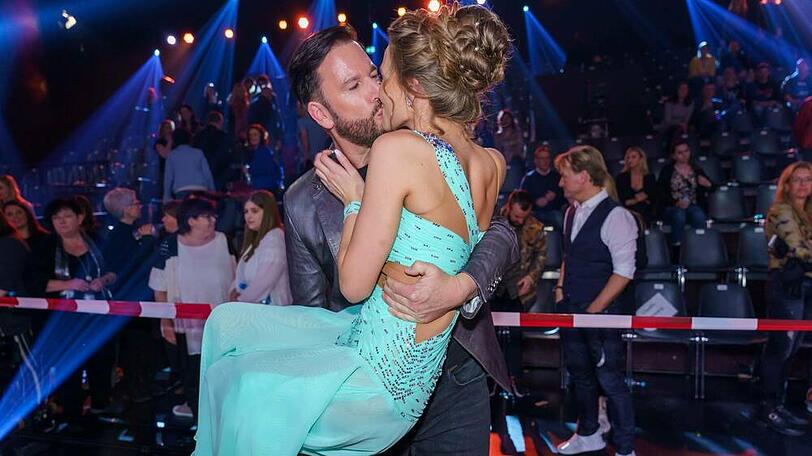 Michael Wendler und Laura Müller hinter den Kulissen von "Let's Dance"