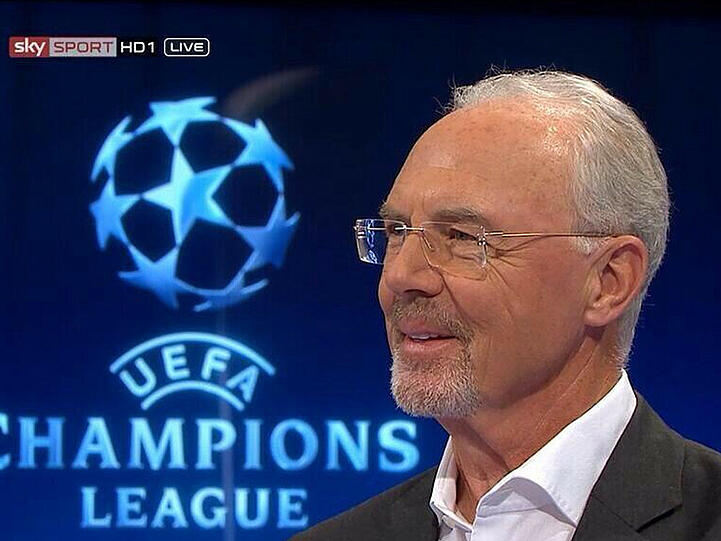 Franz Beckenbauer trägt neuerdings Bart.