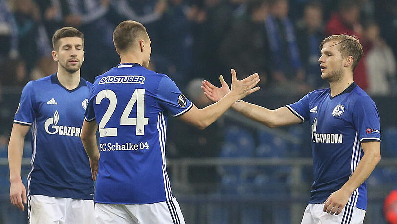 Schalkes Erfolg in der Euorpa League gegen Saloniki half auch den deutschen Klubs für die UEFA-Fünfjahreswertung. Schalkes Erfolg in der Euorpa League gegen Saloniki half auch den deutschen Klubs für die UEFA-Fünfjahreswertung.