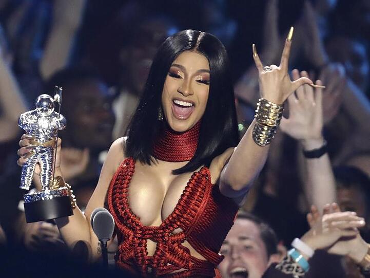 In der Kategorie "Best Hip Hop" setzte sich Cardi B unter anderem gegen Lil Nas X ft. Billy Ray Cyrus und Travis Scott ft. Drake durch.