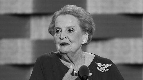 Madeleine Albright war von 1997 bis 2001 Außenministerin der USA