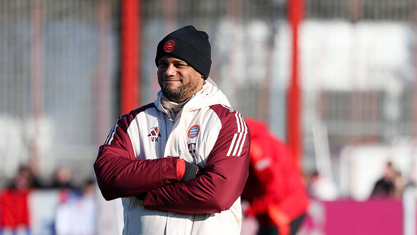 Vincent Kompany gibt sich entspannt.