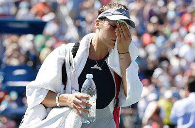 Andrea Petkovic hat beim WTA-Turnier in Peking den Einzug in das Viertelfinale verpasst.