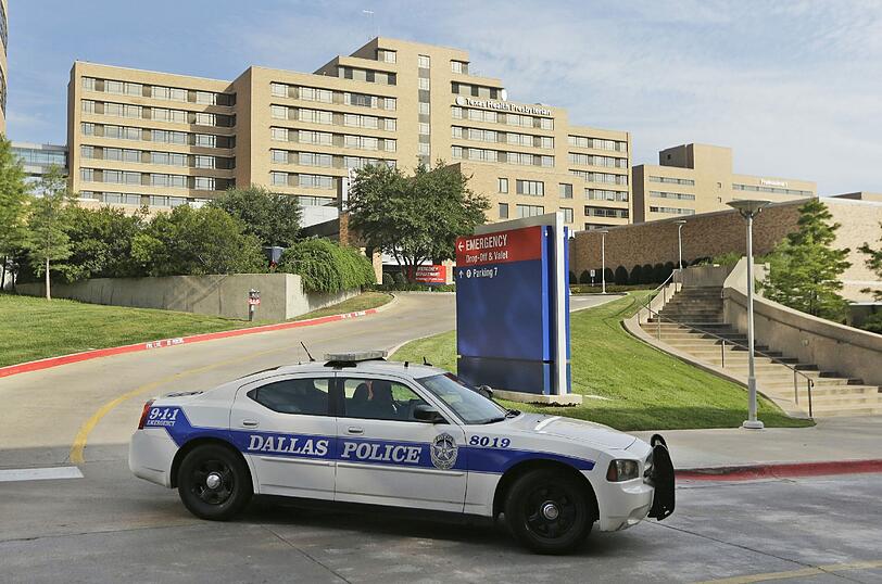 In diesem Krankenhaus in Dallas liegt der Ebola-Patient auf der Isolationsstation.