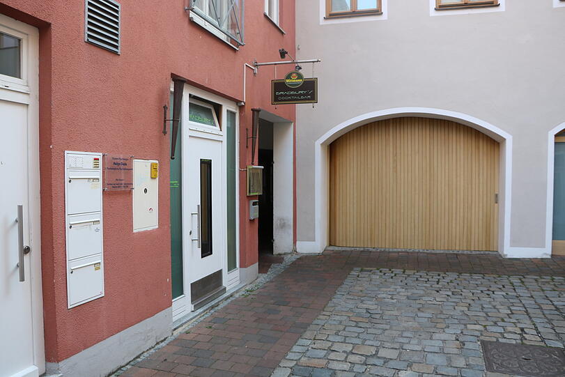 Das "Bradbury's im Taubengäßchen in Landshuts Altstadt.