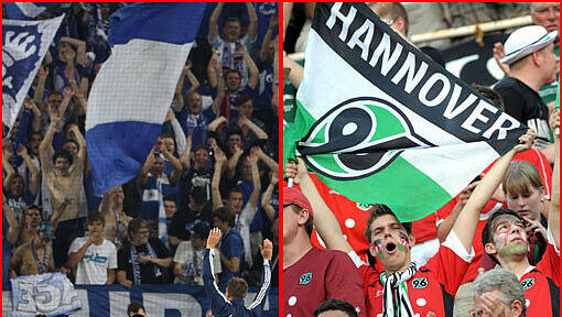 Die Fans waren außer sich: Schalke 04 und Hannover 96 qualifizieren sich für die Gruppenphase der Europa-League. Die Fans waren außer sich: Schalke 04 und Hannover 96 qualifizieren sich für die Gruppenphase der Europa-League.