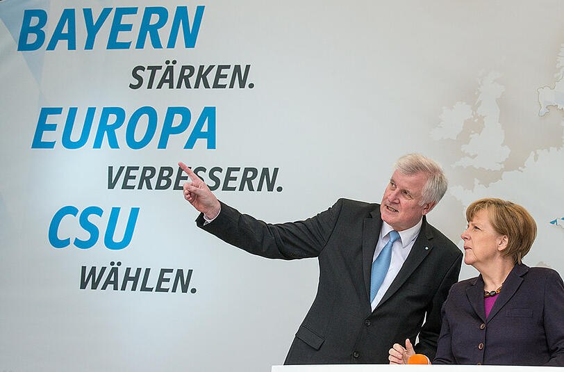 Seehofer hält Merkels Kurs für falsch. (Archivbild)
