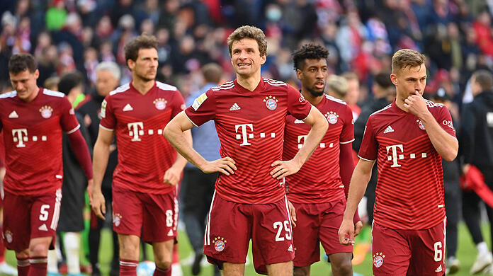 Für Thomas Müller und Joshua Kimmich war der Sieg gegen den FC Augsburg ein ganz besonderer.