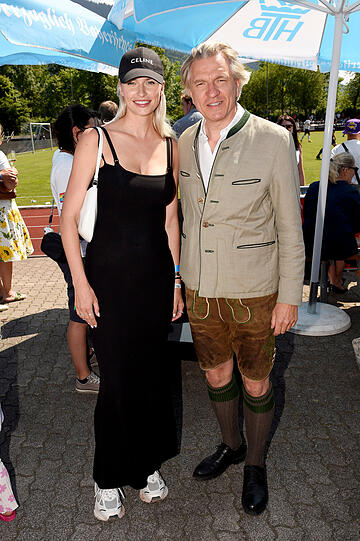 Lena Gercke und Korbinian Kohler