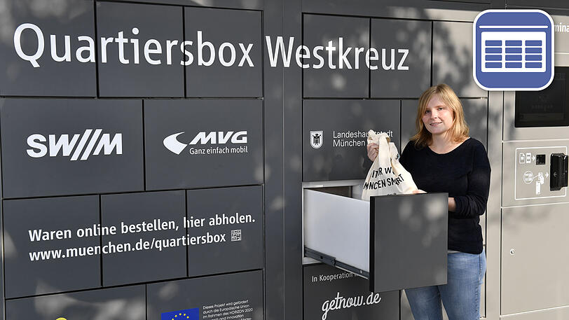 Die Quartiersboxen sind praktische Schließfächer, in der Sie Gegenstände einsperren, mit anderen teilen oder Lieferungen entgegennehmen können &ndash; teilweise mit Kühlung.