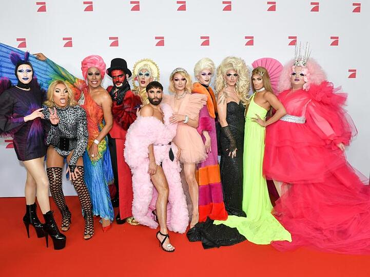 Schön bunt: "Queen of Drags".