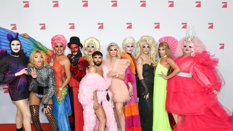 Schön bunt: "Queen of Drags". Schön bunt: "Queen of Drags".