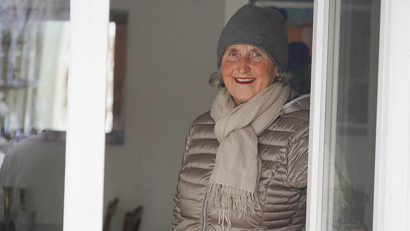 Gertrud Kring (70) engagiert sich für die Nachbarschaftshilfe Solln. "Es gibt Menschen, die trauen sich gar nicht, um Hilfe zu bitten."