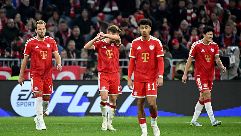 Der FC Bayern kassierte im Klassiker gegen Borussia Dortmund noch kurz vor Schluss den Ausgleich. Der FC Bayern kassierte im Klassiker gegen Borussia Dortmund noch kurz vor Schluss den Ausgleich.