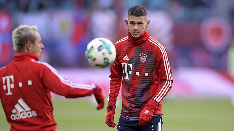 Meritan Shabani wird gegen Eintracht Frankfurt erstmals im Profi-Kader des FC Bayern stehen.