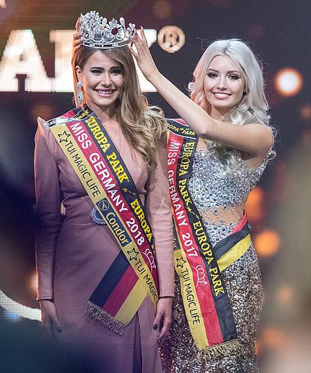 Die Bilder von der Wahl zur "Miss Germany" im Europapark Rust.