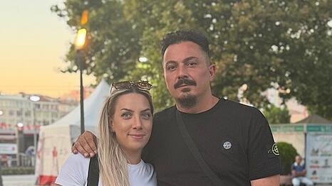 H&uuml;seyin Bayri und seine Frau Sema. Seine Familie gibt ihm Halt.