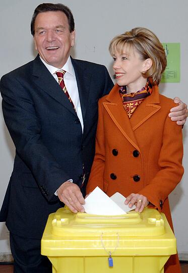 Gerhard und Doris Schröder-Köpf