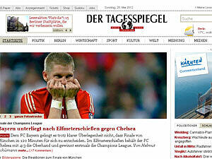 Nüchtern, sachlich: der Tagesspiegel.