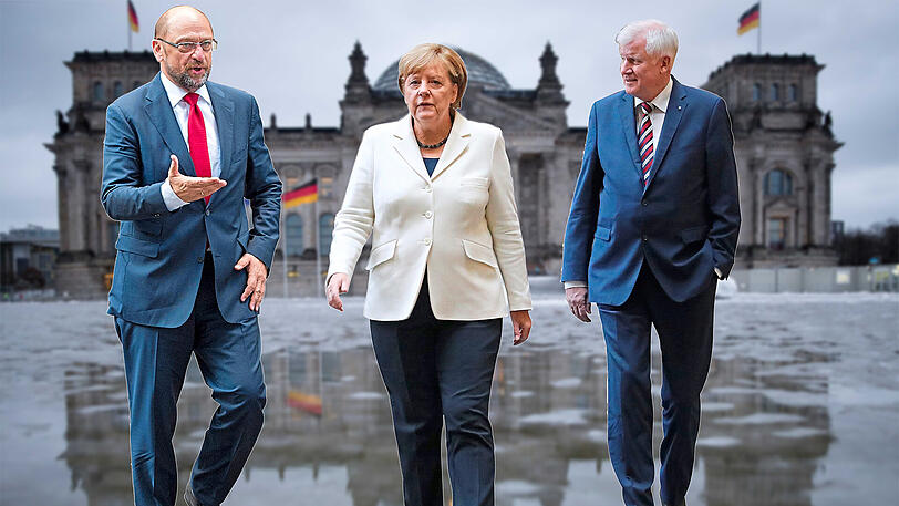 Schwierige Verhandlungen stehen den Parteichefs bevor.