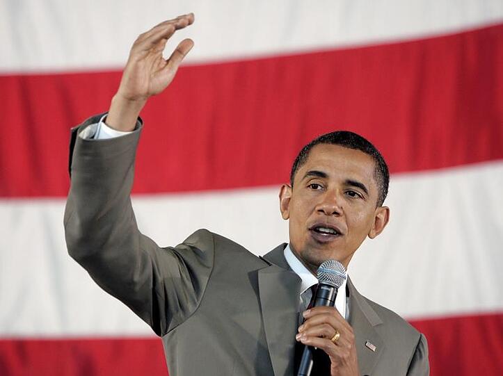 Barack Obama verspricht Amerika den Wandel