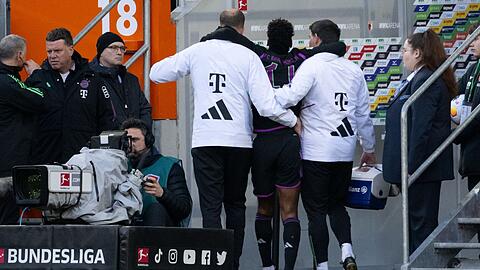 Kingsley Coman erlitt einen Innenbandriss im linken Knie.