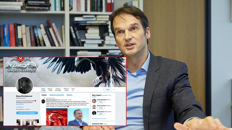 Bislang Unbekannte hackten am Samstag den Account von Spiegel-Chefredakteur Klaus Brinkbäumer.