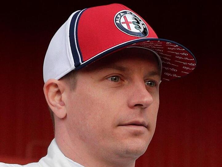 Der mit Abstand älteste Fahrer im Formel-1-Starterfeld: Kimi Räikkönen.