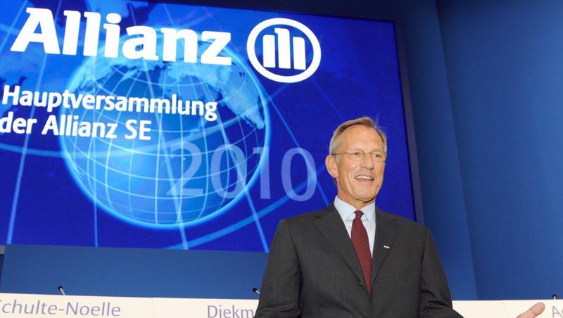 Grund zur Freude für Allianz-Vorstandschef Diekmann: Der Konzern konnte sein operatives Ergebnis im Vorjahresvergleich um 23 Prozent auf 2,2 Milliarden Euro steigern. Grund zur Freude für Allianz-Vorstandschef Diekmann: Der Konzern konnte sein operatives Ergebnis im Vorjahresvergleich um 23 Prozent auf 2,2 Milliarden Euro steigern.