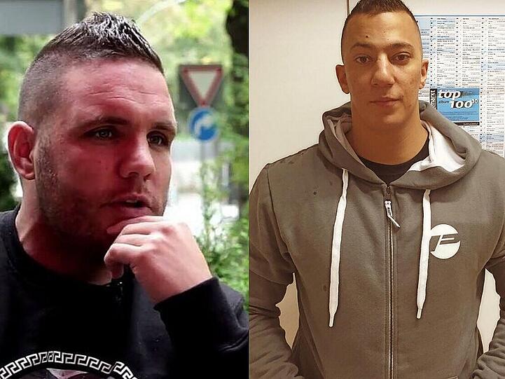 Fler (re.) und Farid Bang battlen sich derzeit via Facebook
