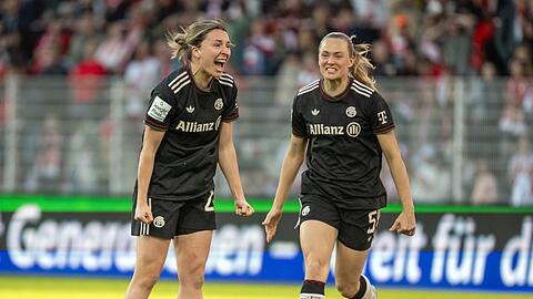 Es war ein hartes St&uuml;ck Arbeit f&uuml;r die Bayern-Fu&szlig;ballerinnen.
