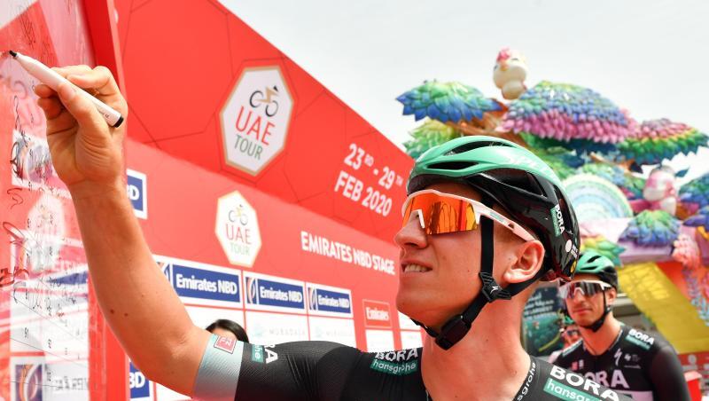 War bei der UAE Tour für sein Bora-hansgrohe-Team imn Einsatz: Pascal Ackermann. War bei der UAE Tour für sein Bora-hansgrohe-Team imn Einsatz: Pascal Ackermann.