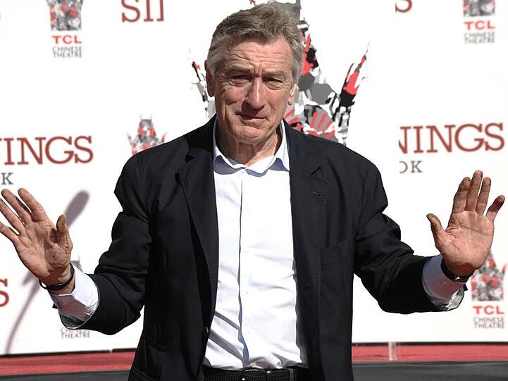 Robert de Niro bei einem Auftritt auf dem roten Teppich