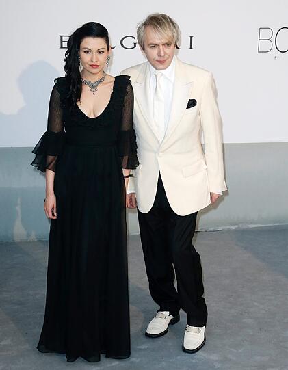 Duran Duran-Mitglied Nick Rhodes und Freundin Nefer Suvio